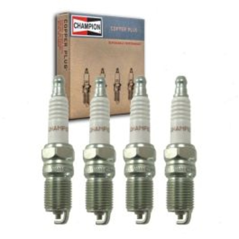 4 pc Champion Copper Plus Spark Plugs for 1975-1980 Mercury Bobcat 2.3L L4