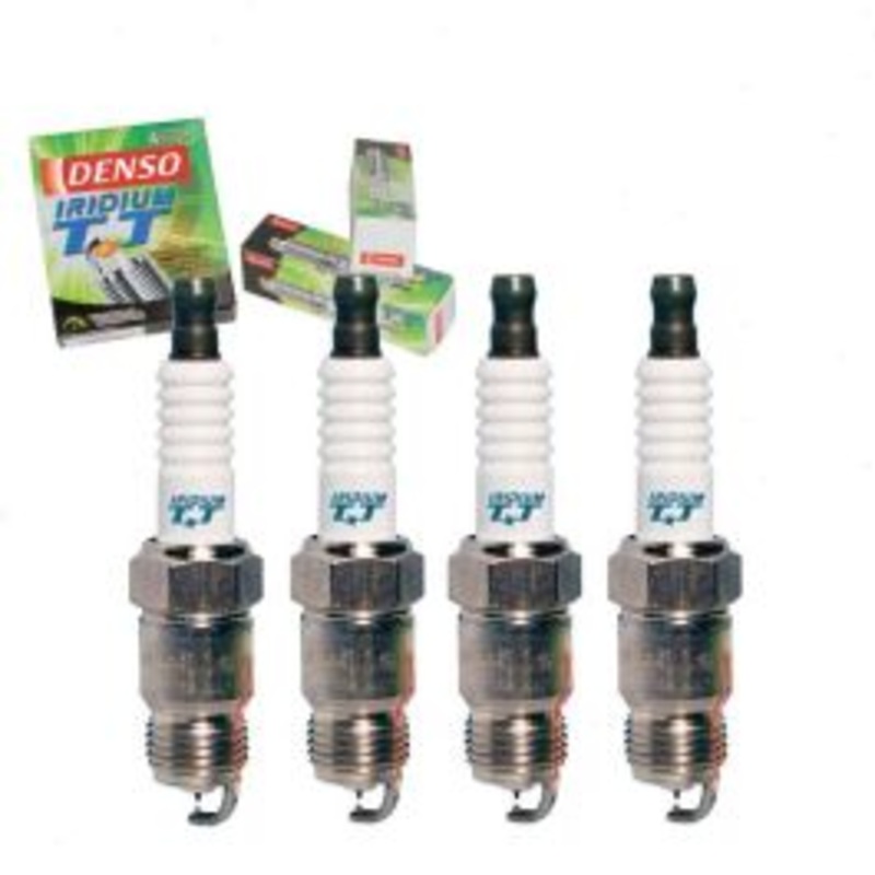 4 pc DENSO Iridium TT Spark Plugs for 1976-1987 Chevrolet Chevette 1.4L 1.6L L4