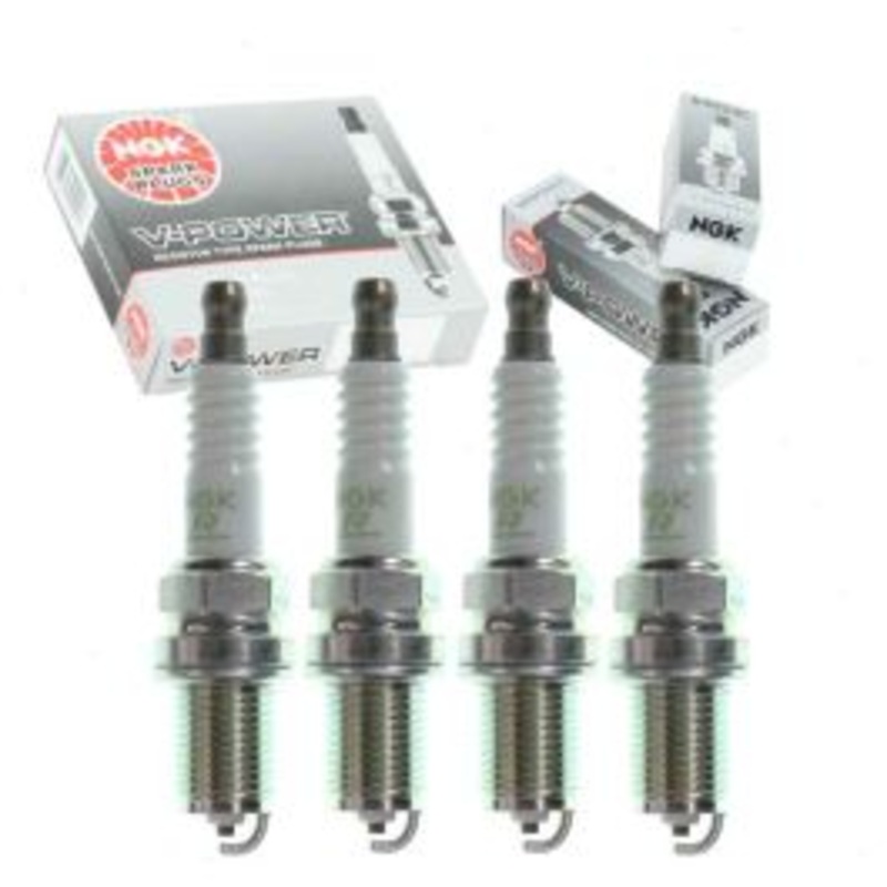 4 pc NGK V-Power Spark Plugs for 1992-1993 Suzuki Swift 1.6L L4