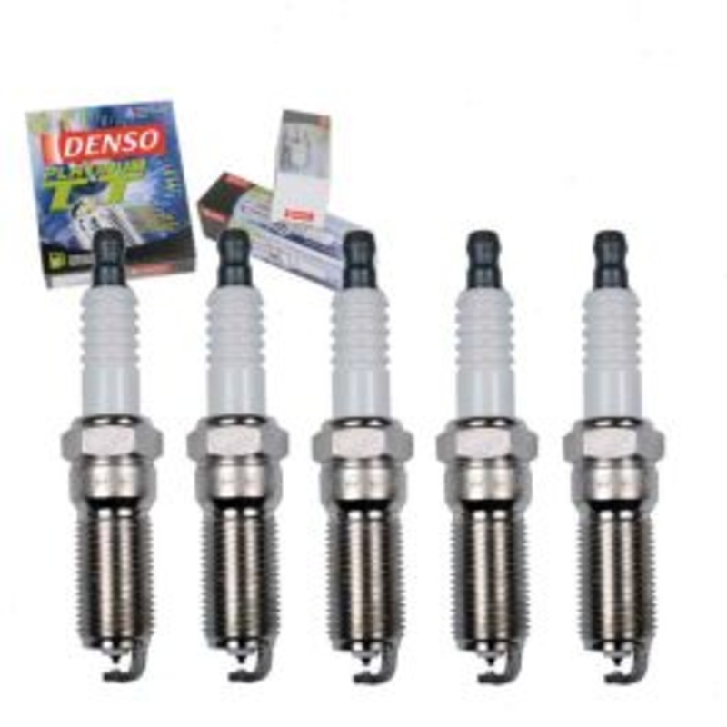 5 pc DENSO Platinum TT Spark Plugs for 2009-2010 Hummer H3T 3.7L L5
