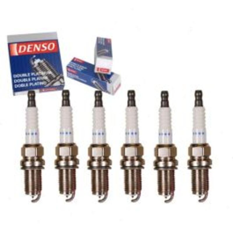 6 pc DENSO Double Platinum Spark Plugs for 2002-2004 Audi A6 3.0L V6