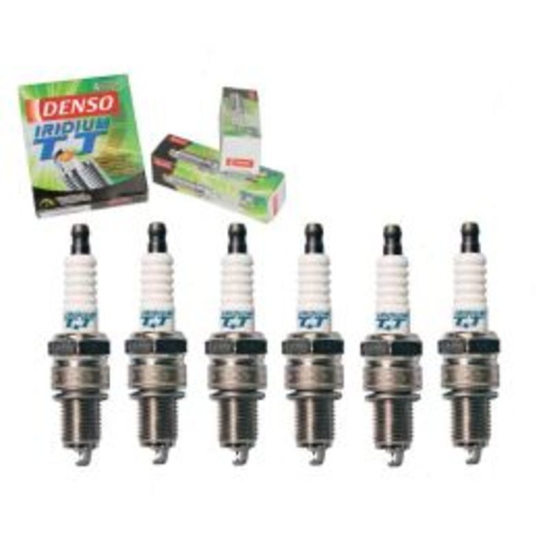 6 pc DENSO Iridium TT Spark Plugs for 1987-1991 BMW 325i 2.5L L6