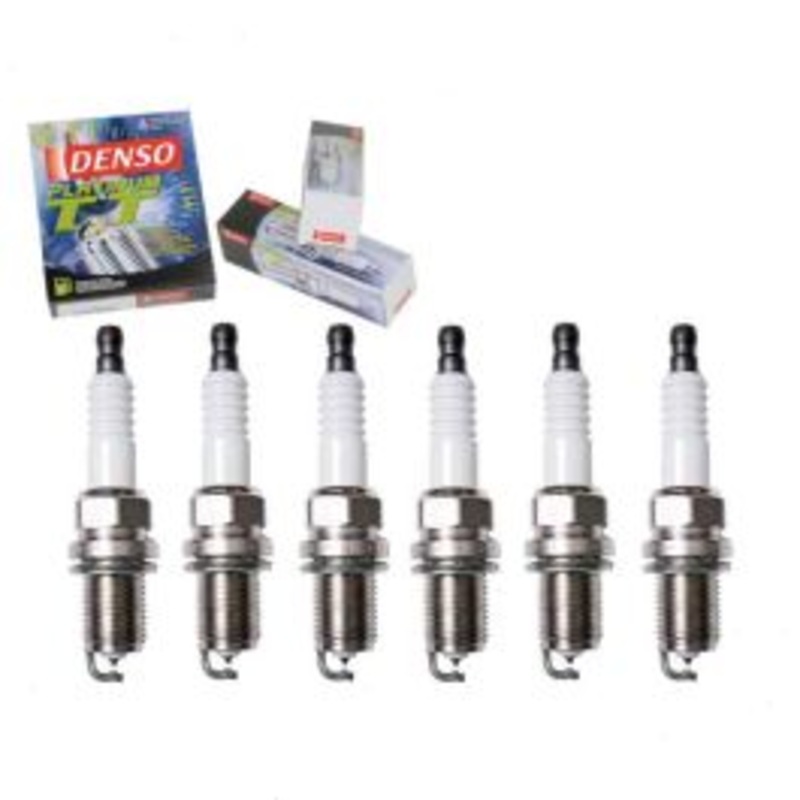 6 pc DENSO Platinum TT Spark Plugs for 1994-2007 Dodge Ram 1500 3.7L 3.9L V6