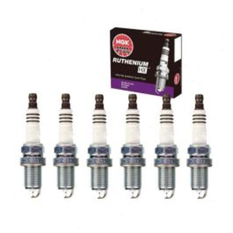 6 pc NGK Ruthenium HX Spark Plugs for 2002-2003 Lexus ES300 3.0L V6