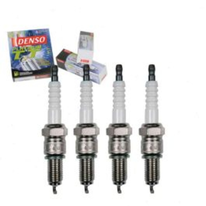 4 pc DENSO Platinum TT Spark Plugs for 1977-1979 Audi Fox 1.6L L4