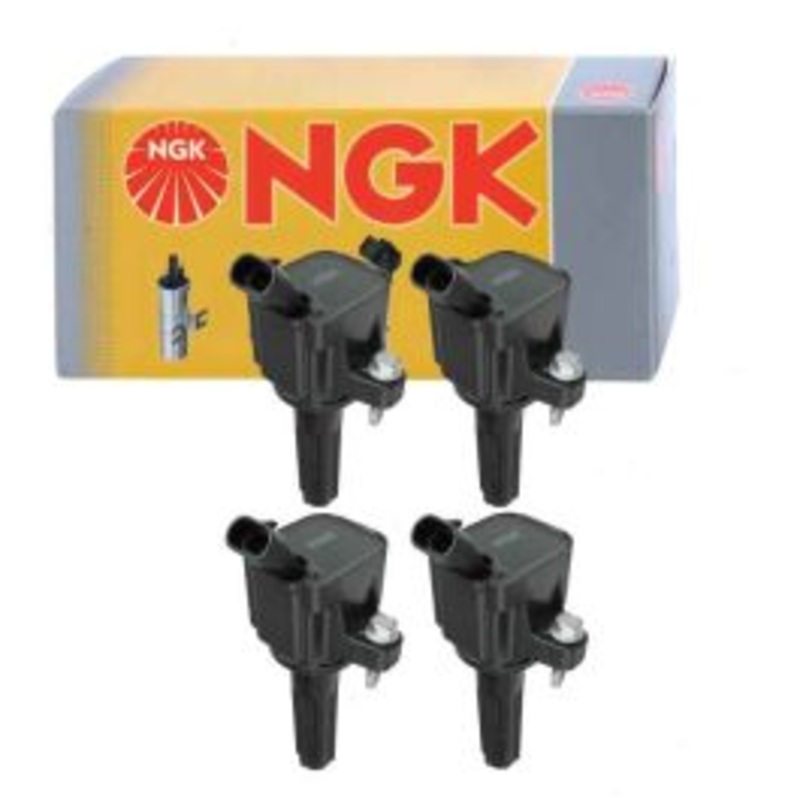 4 pc NGK Ignition Coils for 2007 Isuzu i-290 2.9L L4