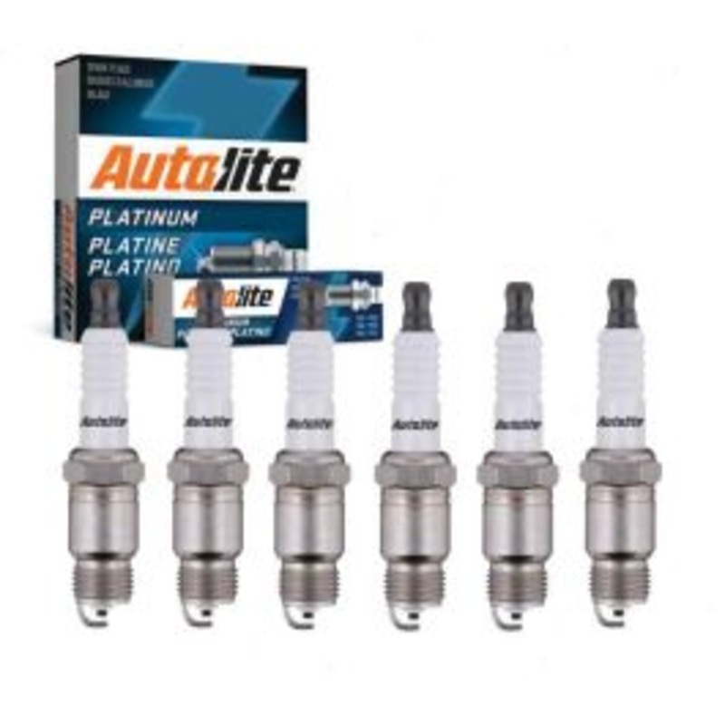 6 pc Autolite Platinum Spark Plug for 1977-1981 Pontiac LeMans 3.8L V6