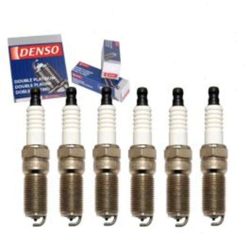 6 pc DENSO Double Platinum Spark Plugs for 2005-2006 GMC Envoy XL 4.2L L6