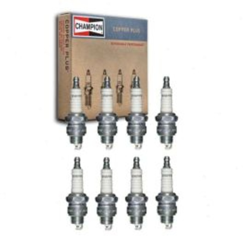 8 pc Champion Copper Plus Spark Plugs for 1967-1968 Chevrolet K20 Suburban 4.6L 5.0L V8