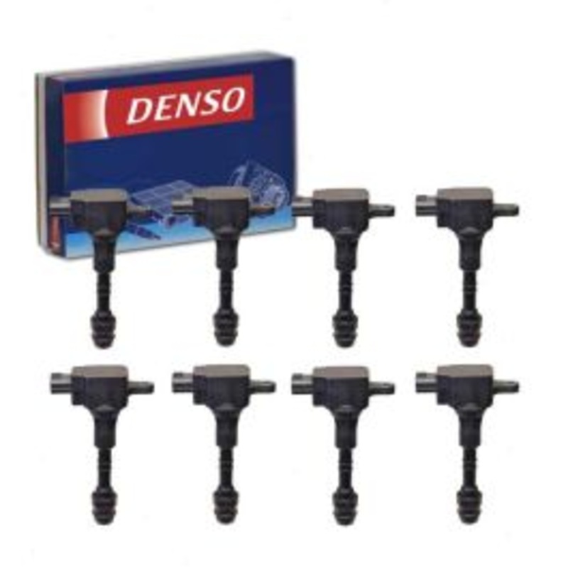 8 pc DENSO Direct Ignition Coils for 2004-2007 Nissan Titan 5.6L V8