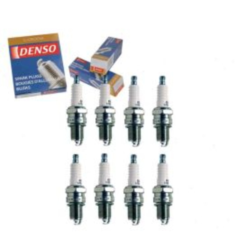 8 pc DENSO Standard U-Groove Spark Plugs for 1974-1983 Jeep Cherokee 5.9L 6.6L V8