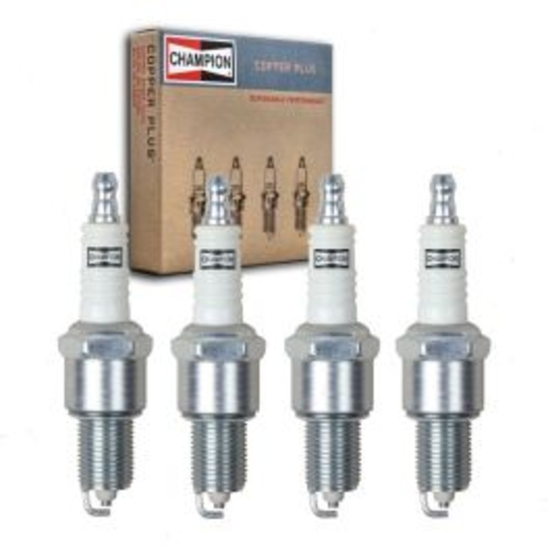 4 pc Champion Copper Plus Spark Plugs for 1985 Suzuki SJ413 1.3L L4