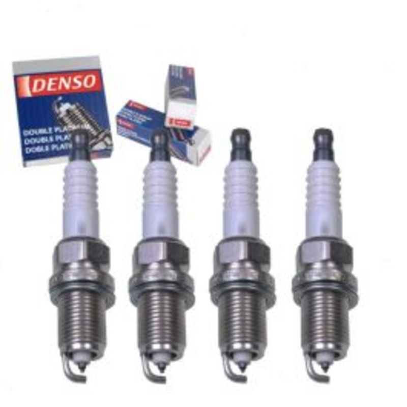 4 pc DENSO Double Platinum Spark Plugs for 1989-1992 Ford Probe 2.2L L4