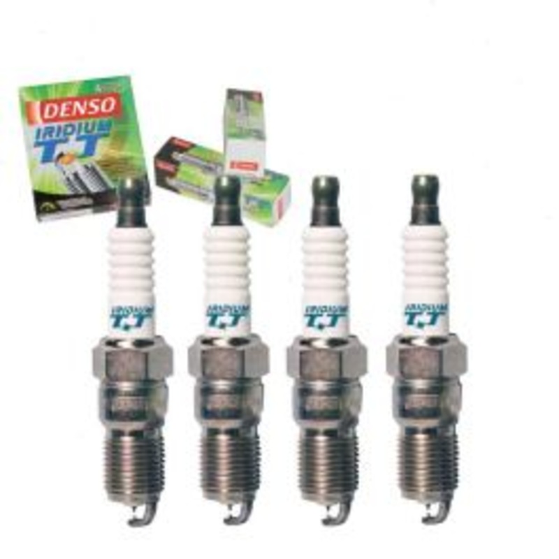 4 pc DENSO Iridium TT Spark Plugs for 1987-1996 Chevrolet Beretta 2.0L 2.2L L4