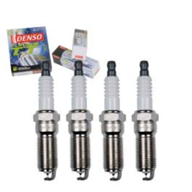 4 pc DENSO Platinum TT Spark Plugs for 2008-2015 Mazda 5 2.3L 2.5L L4