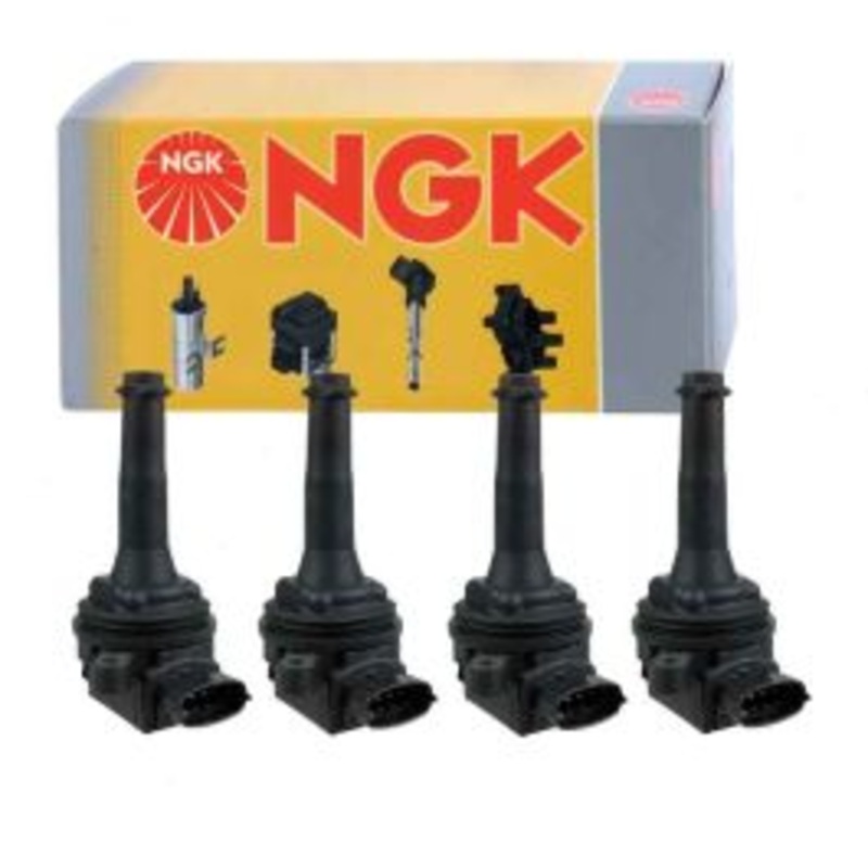 4 pc NGK 49027 U5037 Ignition Coils