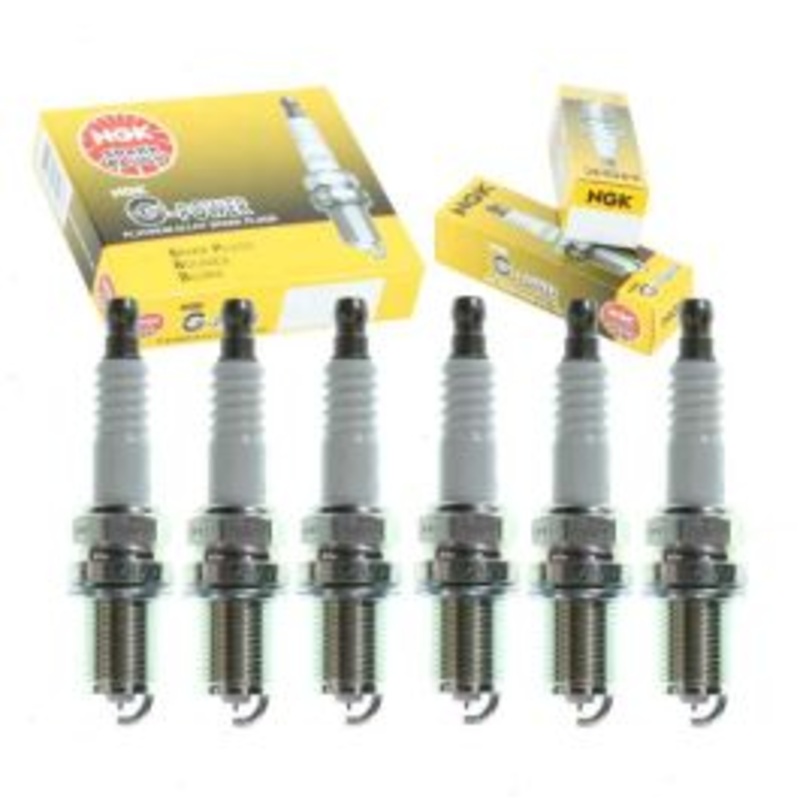 6 pc NGK G-Power Spark Plugs for 1994-1997 Mercedes-Benz E320 3.2L L6