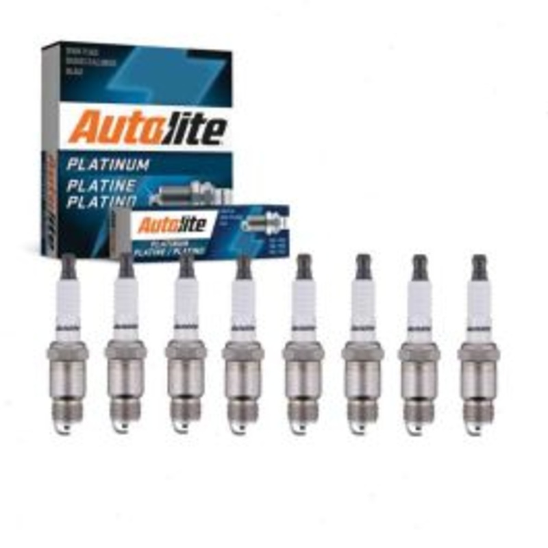 8 pc Autolite Platinum Spark Plug for 1970 Chevrolet Biscayne 7.4L V8