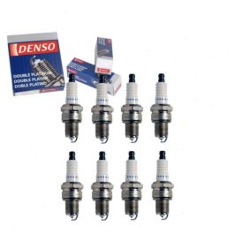 8 pc DENSO Double Platinum Spark Plugs for 1971-1973 Triumph Stag 3.0L V8