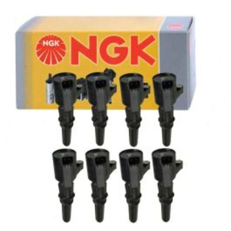 8 pc NGK Ignition Coils for 2003-2005 Ford E-350 Club Wagon 5.4L V8