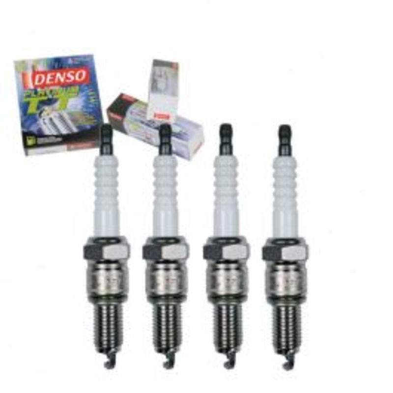 4 pc DENSO Platinum TT Spark Plugs for 1984-1995 Dodge Caravan 2.2L 2.5L 2.6L L4