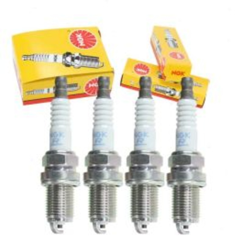 4 pc NGK Standard Spark Plugs for 2005-2010 Kia Sportage 2.0L L4
