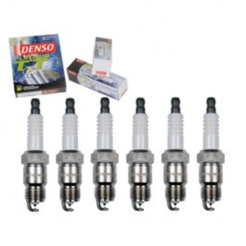 6 pc DENSO Platinum TT Spark Plugs for 1981-1984 Dodge D250 3.7L L6