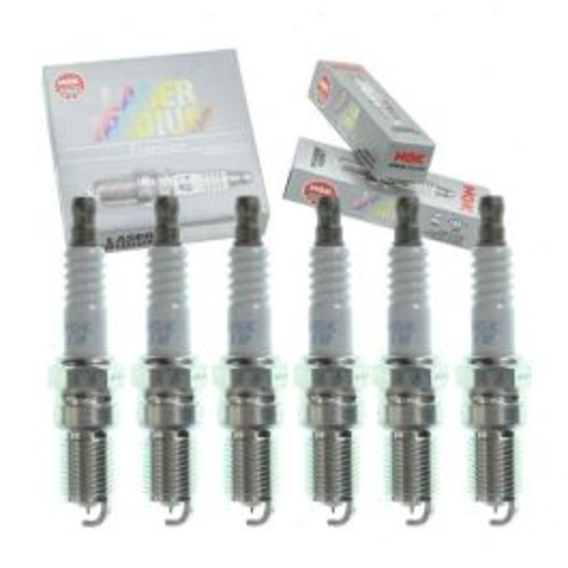 6 pc NGK Laser Iridium Spark Plugs for 1988-1991 Mercedes-Benz 300SEL 3.0L L6