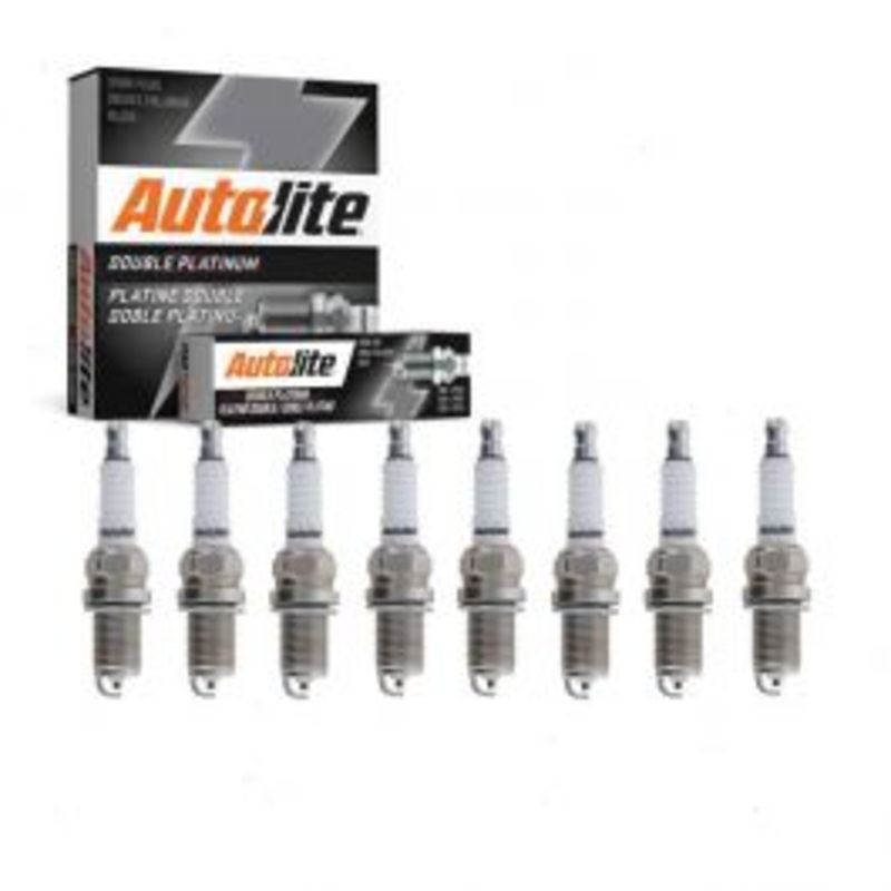 8 pc Autolite Double Platinum APP5224 Spark Plug