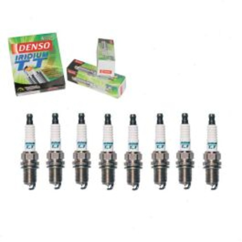 8 pc DENSO Iridium TT Spark Plugs for 1997-2002 Jaguar XK8 4.0L V8