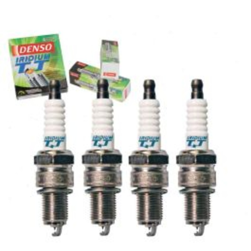 4 pc DENSO Iridium TT Spark Plugs for 1984-1989 Toyota Van 2.0L 2.2L L4