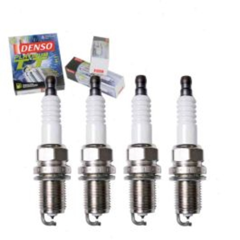 4 pc DENSO Platinum TT Spark Plugs for 1992-1994 Plymouth Colt 1.8L L4