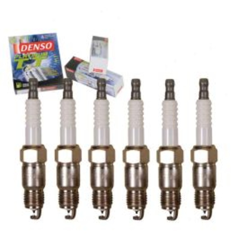 6 pc DENSO Platinum TT Spark Plugs for 1988-1995 Chevrolet K2500 4.3L V6