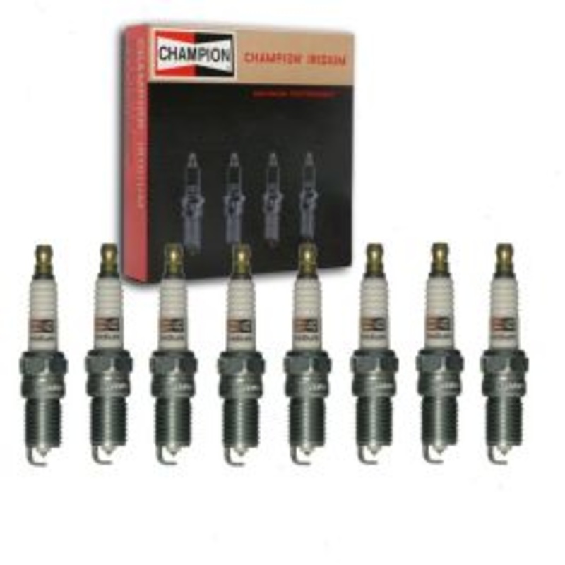 8 pc Champion Iridium Spark Plugs for 1984-1993 Cadillac Seville 4.1L 4.5L 4.9L V8