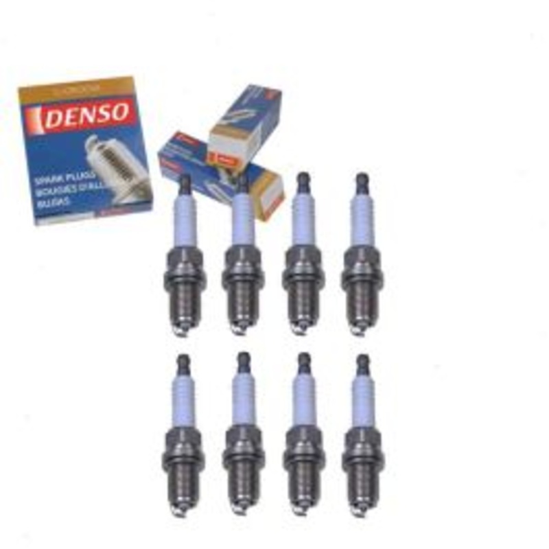 8 pc DENSO Standard U-Groove Spark Plugs for 1986-2001 Bentley Continental 6.8L V8