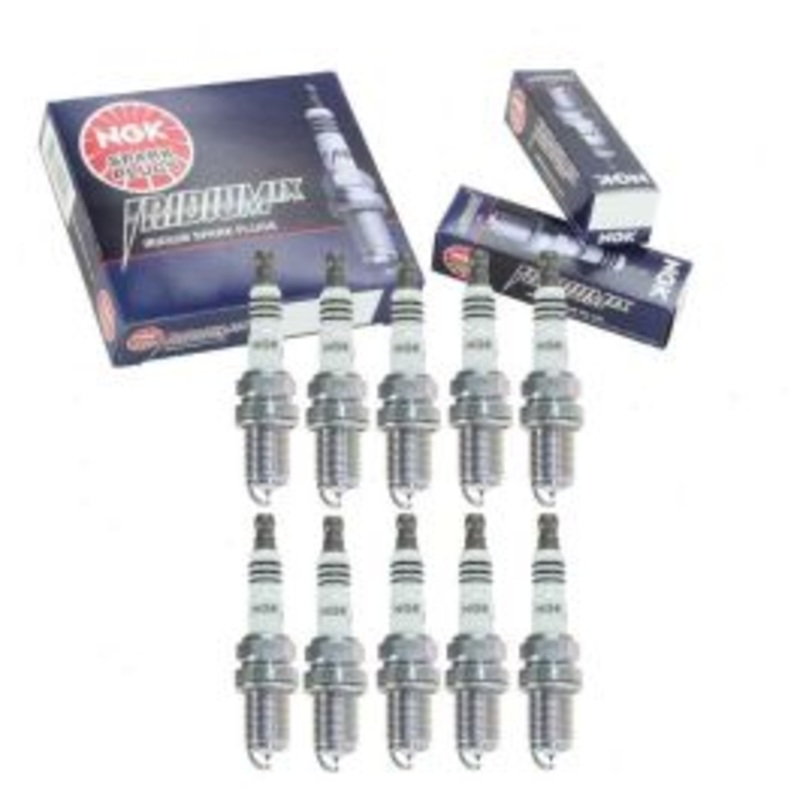 10 pc NGK Iridium IX Spark Plugs for 2004-2005 Porsche Carrera GT 5.7L V10
