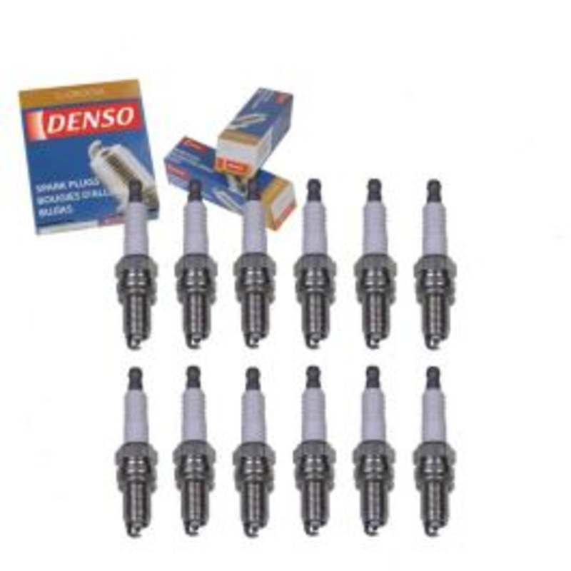 12 pc DENSO Standard U-Groove Spark Plugs for 2005 Audi A8 Quattro 6.0L W12