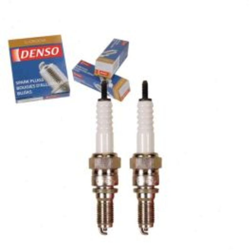 2 pc DENSO Standard U-Groove 4127 U24FER9 Spark Plugs