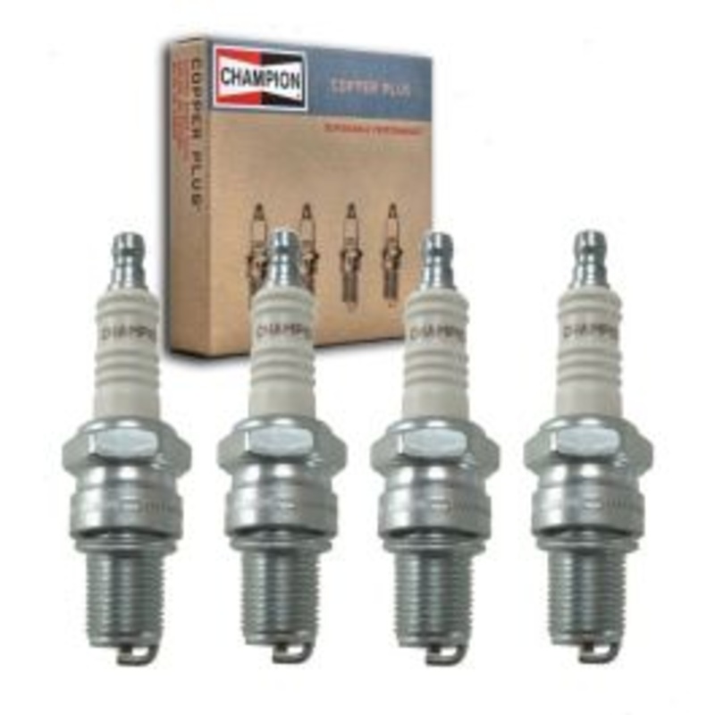 4 pc Champion Copper Plus Spark Plugs for 1954-1963 Alfa Romeo Giulietta 1.3L L4