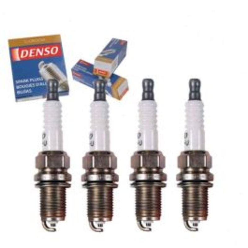 4 pc DENSO Standard U-Groove Spark Plugs for 2007-2010 Volkswagen Eos 2.0L L4