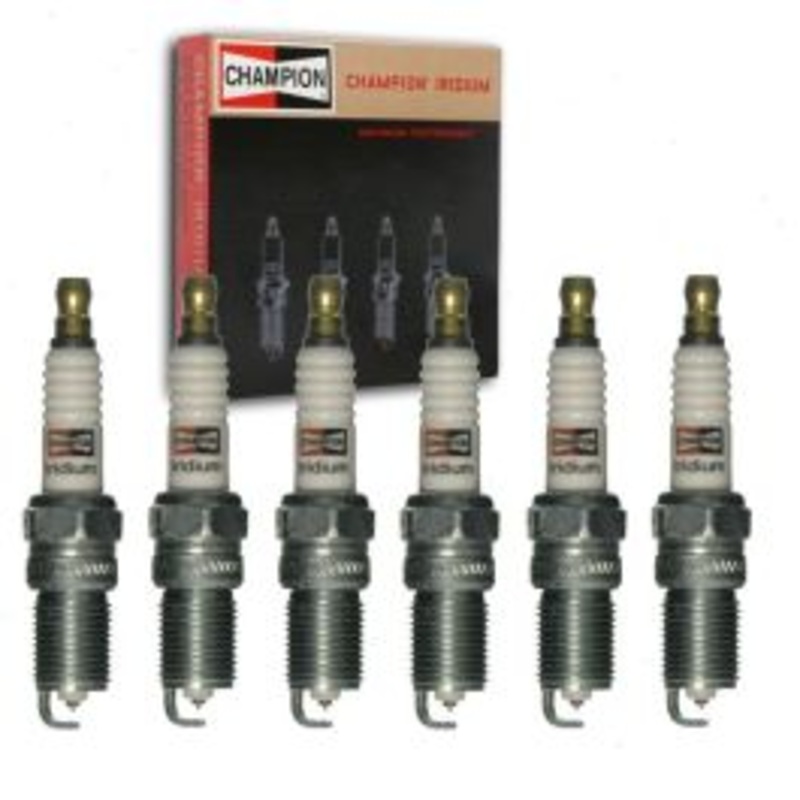 6 pc Champion Iridium Spark Plugs for 1992-1998 Oldsmobile Achieva 3.1L 3.3L V6