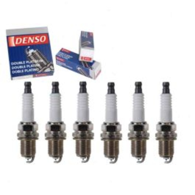 6 pc DENSO Double Platinum Spark Plugs for 1990-1991 Lexus ES250 2.5L V6