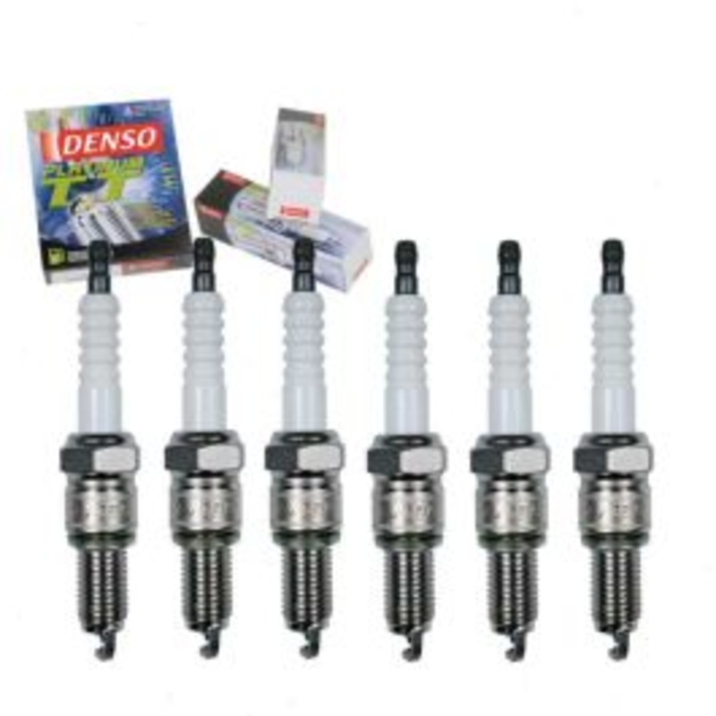 6 pc DENSO Platinum TT Spark Plugs for 1963-1966 GMC Suburban 3.8L 4.1L L6
