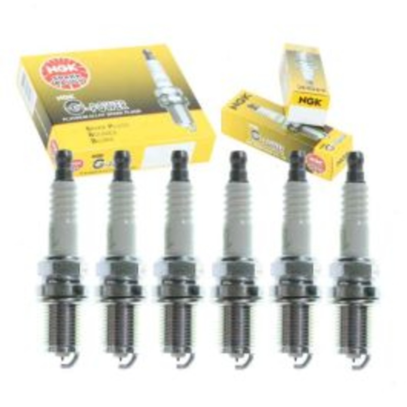 6 pc NGK G-Power Spark Plugs for 1996-2009 Audi A4 Quattro 2.8L 3.0L 3.2L V6