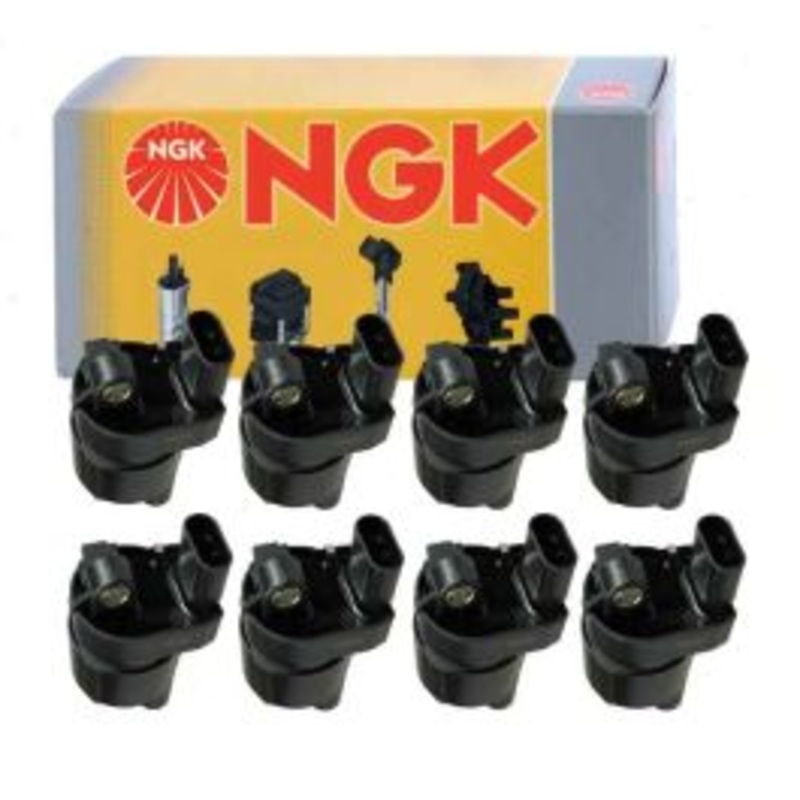 8 pc NGK Ignition Coils for 2009-2012 GMC Canyon 5.3L V8