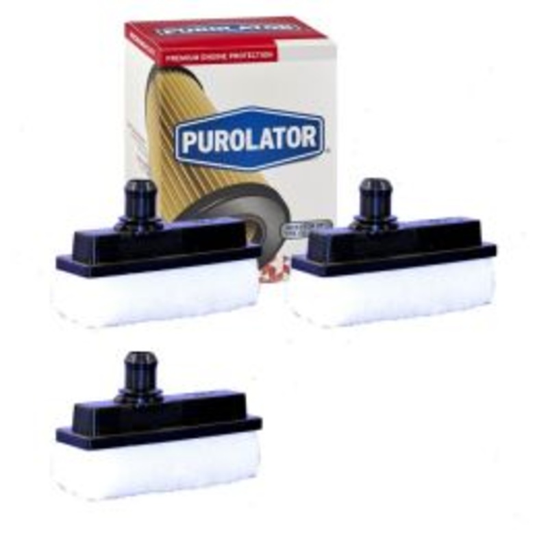 3 pc Purolator B44843 Engine Crankcase Breather Elements