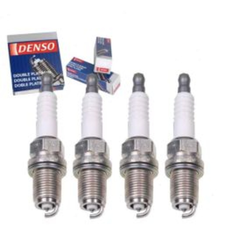 4 pc DENSO Double Platinum Spark Plugs for 2005-2011 Subaru Impreza 2.5L H4