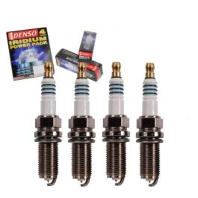 4 pc DENSO Iridium Power 5347 IKH27 Spark Plugs