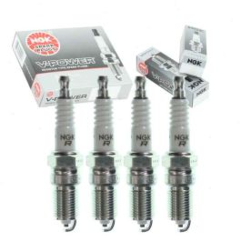 4 pc NGK V-Power Spark Plugs for 1983-1984 Mercury Marquis 2.3L L4