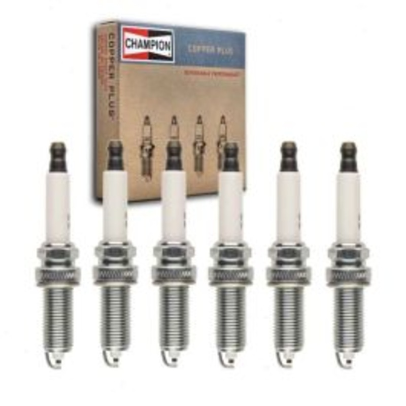 6 pc Champion Copper Plus Spark Plugs for 2009-2020 Nissan Murano 3.5L V6